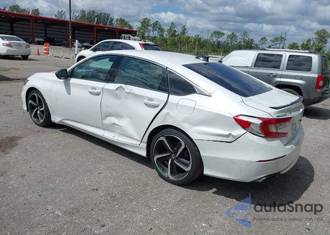 2021 Honda Accord Sport z USA, uszkodzony, nr VIN 1HGCV1F37MA039742
